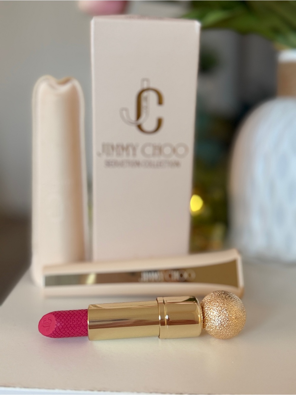 ✨ BRAND NEW Jimmy Choo Luxury Satin Lip Colour • Oh My Pink! 🌸